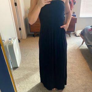 Strapless Maxi Dress